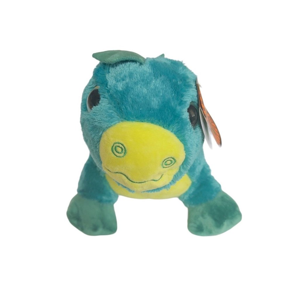 Winkeez Stanley The Stegosaurus 11” Green Plush Big Sparkle Eyes Stuffed‎ Toy